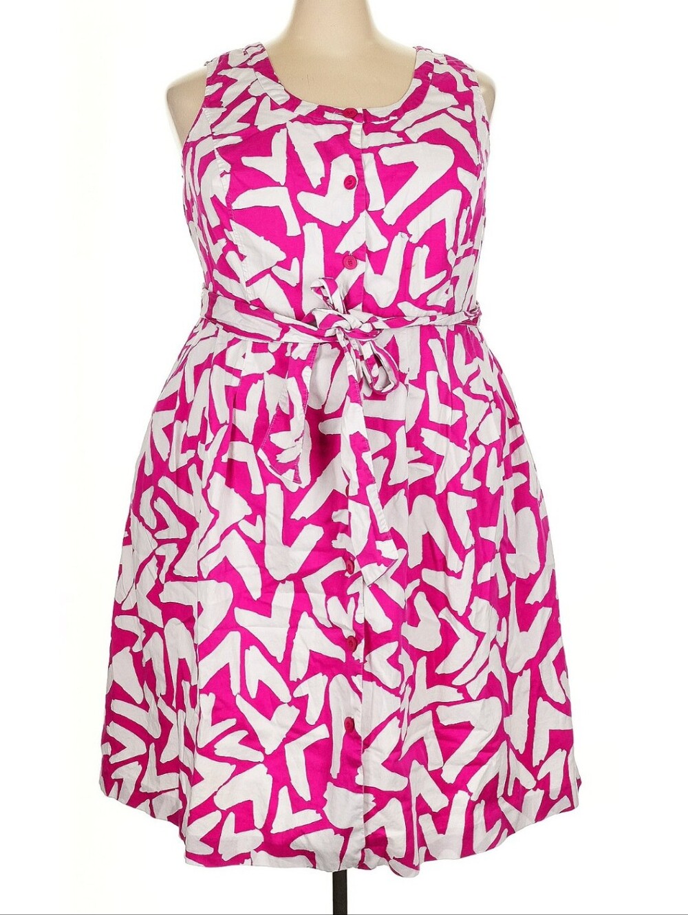 Alfani Cotton Shirt Dress Size 24W